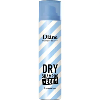Diane(ダイアン) デオドラントスプレー ボディ用ドライシャンプー 無香料 95g +BODY プラスボディ 制汗 スプレー