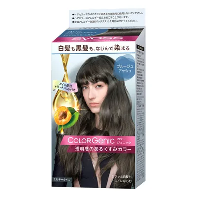 サイオス カラージェニック ミルキーヘアカラー A02 ブルージュアッシュ(チラッと白髪用) 医薬部外品