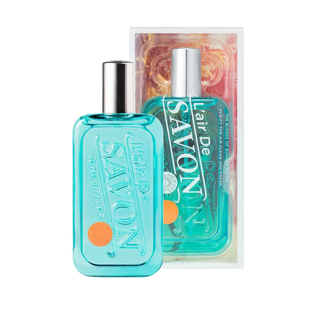 L'air De SAVON(レールデュサボン) 【バスタイムのリラックス感を感じる香り】 オードトワレ イノセントタイム 50ml 香水 メンズ レディース せっけん クリアパッケージ