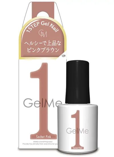 ジェルミーワン 129 サシェピンク ジェルネイル 硬化ネイル Gel me 1