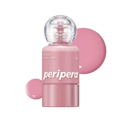 peripera ペリペラ シロッピー トック チーク SYRUPY TOK CHEEK 1個 02 ぶどうミルクレシピ