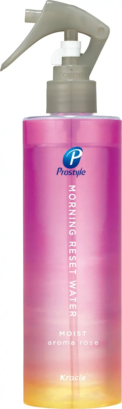 プロスタイル モーニングリセットウォーター ( 寝癖直しウォーター ) モイスト ポンプ 280ml | ヘアウォーター ヘアミスト ヘアケア スタイリング しっとり アロマローズ