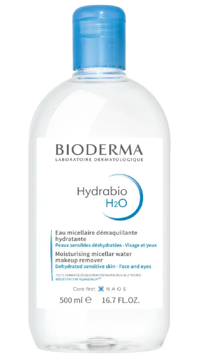 ビオデルマ(BIODERMA) イドラビオ H2O 500mL【並行輸入品】 クレンジング 12 枚 1 本