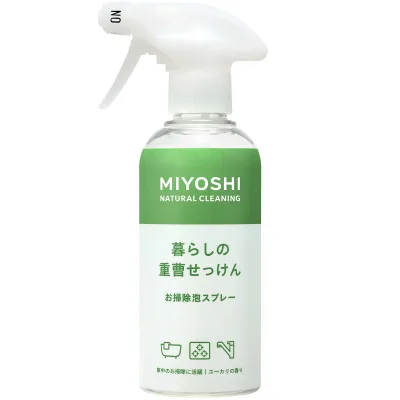 MIYOSHI ミヨシ石鹸 暮らしの重曹せっけん 泡スプレー 280ml