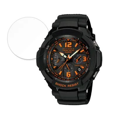 保護フィルム CASIO G-SHOCK GW-3000 向けの ブルーライトカット フィルム 曲面対応 【光沢仕様】 日本製