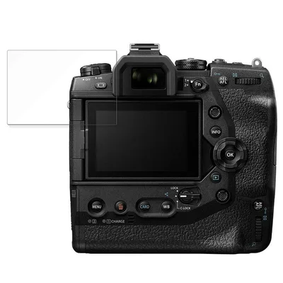 【お買い物マラソンポイント2倍】 保護フィルム OLYMPUS OM-D E-M1X 向けの フィルム 強化ガラスと同等の高硬度【9H高硬度 反射低減】 日本製