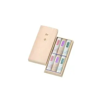 奥野晴明堂 花の旅(アソート) 短寸6箱 桐箱入り【送料無料】