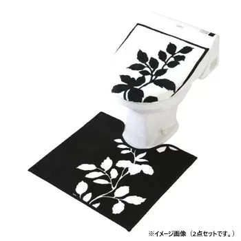 \エントリーでP5倍!マラソン期間限定!/フォレージ トイレ2点セット(兼用フタカバー・トイレマット) ヨコズナクリエーション【送料無料】