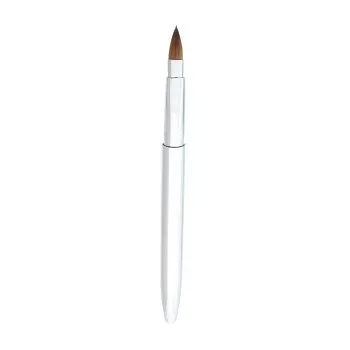 竹宝堂 広島 熊野筆 メイクブラシ オートリップブラシ イタチ L-2【送料無料】