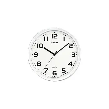 CASIO カシオ 掛時計 ホワイト IQ-24-7JF【送料無料】
