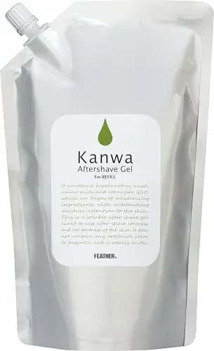 フェザーアフターシェーブジェル 緩和 500g つめ替え用
