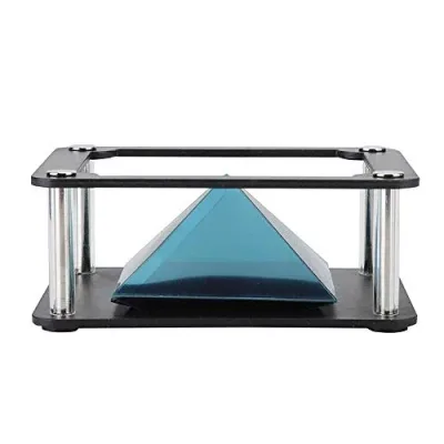 fosa 3Dホログラムプロジェクターピラミッド 3.56インチモバイルスマートフォンホログラム スマートフォン用 3Dホログラフィックディスプ