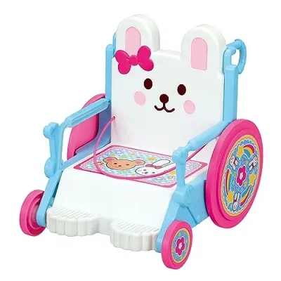 パイロット メルちゃん おせわパーツ うさぎさんくるまいす 3歳以上
