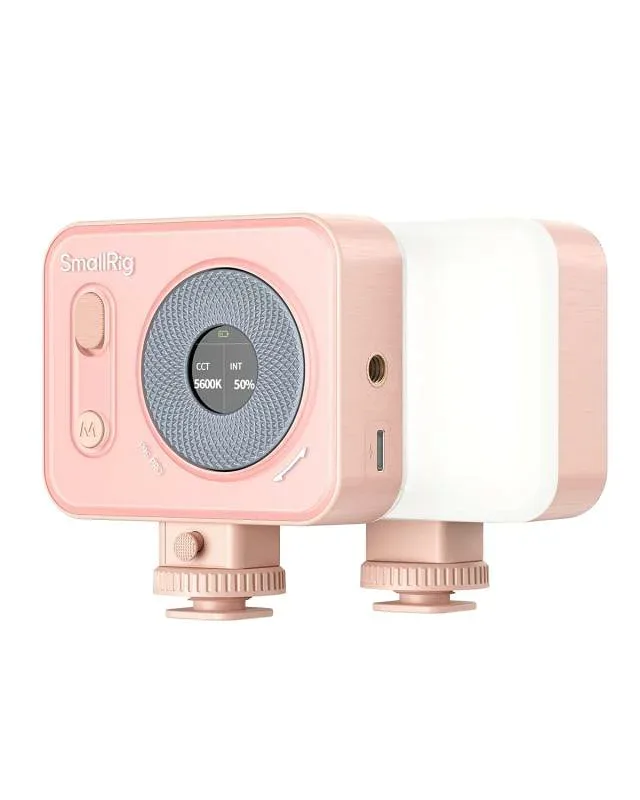 SmallRig Vibe P96 Pro LEDビデオライト 写真撮影用ポータブルカメラライト コールドシューライト CRI95+、2500-6500K、5つのエフェクト コンテンツクリエーター用フィルライトアクセサリー ストリー