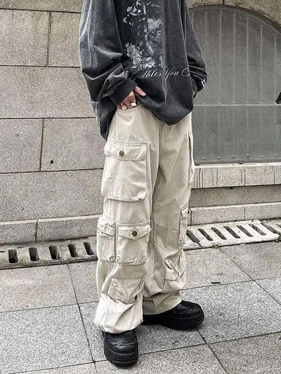 カーゴパンツ メンズ ワークパンツ 太め ロングパンツ 綿100% ゆったり ストレート ミリタリー チノパン ボトムス カジュアル アウトドア 普段使い オールシーズン ブラック アプリコット グリーン 黒 ベージュ 緑