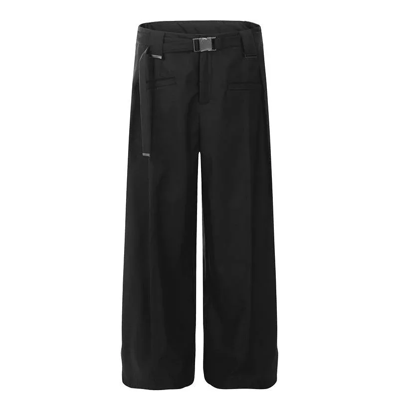 カジュアルパンツ メンズ 10代 20代 30代 スラックス ストレート 高腰 ゆったり ボトムス ロングパンツ 綿 ベルト付 黒 カキ ワークパンツ 春 秋 通学 旅行 デート チノパン