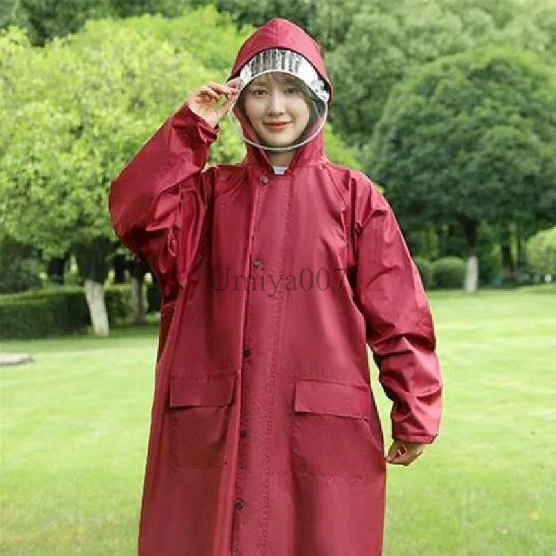 雨の日 レインコート レディース メンズ 長め ロング ポケット付き 男女兼用 通勤 レインポンチョ 雨具 雨合羽 自転車 梅雨対策 体型カバー お釣り 登山