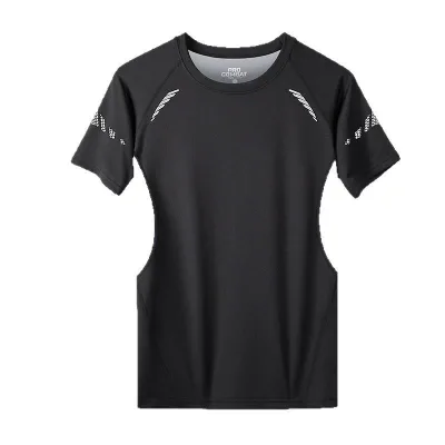 Tシャツ メンズ スポーツウェア ランニング セットアップ 半袖 接触冷感 夏用 吸湿速乾 トレーニングウェア バスケットボールパンツ ジム 服 薄手 運動着 スポーティ