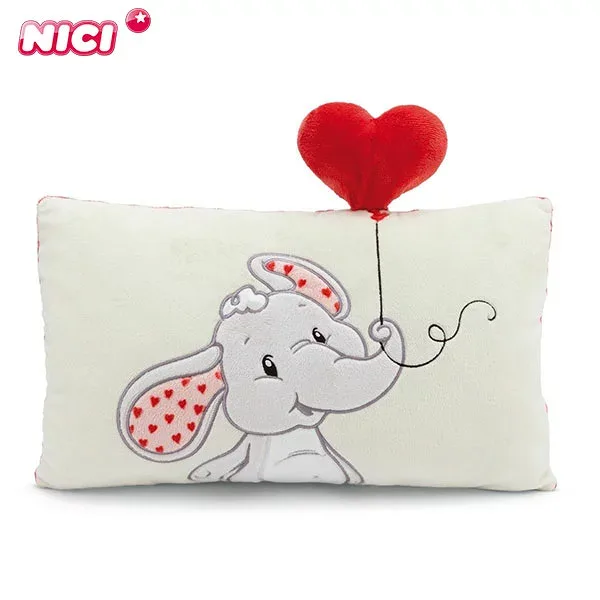 ニキ NICI Love Classic 2024 クッション エレファント 43×25 可愛い かわいい アニマル 動物 ギフト グッズ キッズ かわいい 可愛い 誕生日 プレゼント