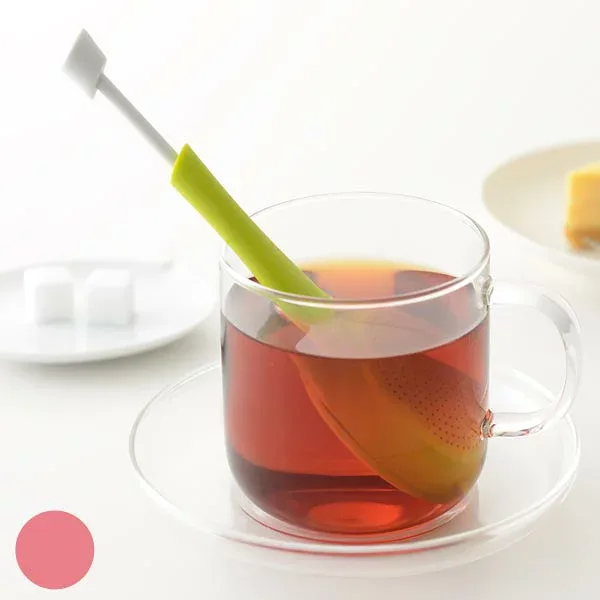 ティープレス 茶漉し 一人分 紅茶 ( ストレーナー 茶こし 紅茶 ティーインフューザー ティーストレーナー ティーバッグ お茶パック 代用 エコ )