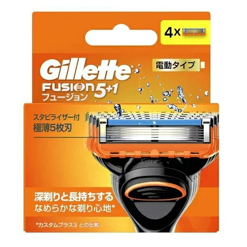 P&Gジャパン ジレット フュージョンパワー 替刃4B 替刃 4個入P&G ジレット フュージョン 替刃