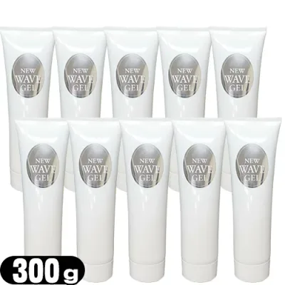 (業務用)(超音波・高周波美顔器専用)ニューウェーブジェル(NEW WAVE GEL) 300g × 10個セット - スーパーEMS(SUPER EMS)専用。長時間水分をキープし通電効率を高め、肌に潤いを与えます。(最強翌日配送)(宅配便)(送料無料)