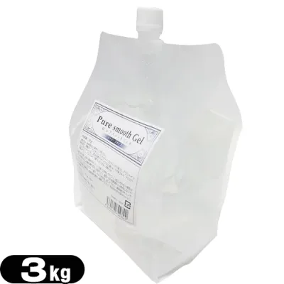 (エステ・脱毛器専用ジェル)ユタカ ピュア スムース ジェル クーリングタイプ (Pure Smooth Gel Cooling) 3kg(3L)(宅配便)