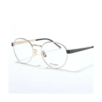 サンローラン SAINT LAURENT SAINT LAURENT メガネ SL M63 ボストン型 メタルフレーム (003/GOLD-TRANSPARENT)