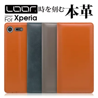 LOOF SIMPLLE Xperia 1 VII 10 VII Ace XZ3 XZ2 XZ Premium XZ1 ケース カバー XZs Xperiaace Xperiaxz3 Xperiaxz2 Premium Xperiaxz Xperiaxz1 ケース カバー 手帳型 スマホケース 本革 レザー カード収納 カードポケット スタンド シンプル