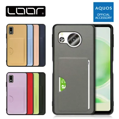 LOOF SKIN-SLIM-SLOT AQUOS wish6 R11 sense10 sense9 ケース AQUOS R10 R9 wish5 wish4 sense8 sense7 Plus sense6 sense5G sense4 wish3 R8 zero6 ケース カバー アクオス カード収納 背面ケース 軽量 スリム 薄型 カードポケット ICカード ポケット