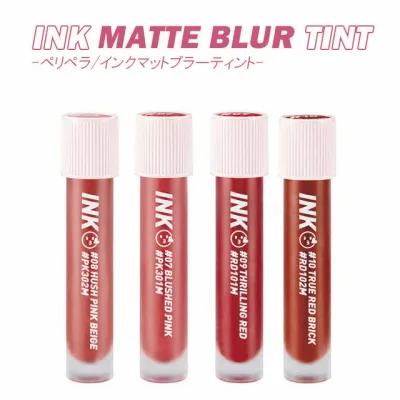 【郵パケット】ペリペラ インク マット ブラー ティント【3.8g】 Peripera INK MATTE BLUR TINT口紅 リップ マットティント さらさら プチプラ 韓国コスメ 化粧品 コスメ
