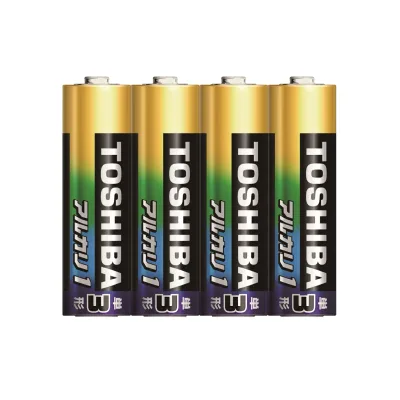 アルカリ乾電池 アルカリ乾電池 アルカリ1 東芝 LR6AN 4KP