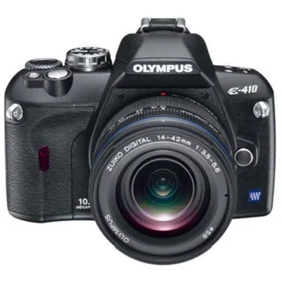 【中古】 オリンパス OLYMPUS デジタル一眼レフカメラ E-410 レンズキット ED14-42mm F3.5-5.6 付 当店保証30日間 人気 一眼レフ デジタル一眼 中古 カメラ