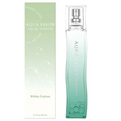 アクアシャボン AQUA SAVON ホワイトコットン ET 80ML 香水 トワレ レディース