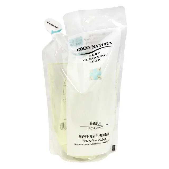 菊星 ココナチュラ ボディケアソープ 600mL (詰替業務用 詰め替え) (ボディクレンジングソープ)