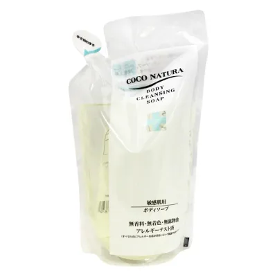菊星 ココナチュラ ボディケアソープ 600mL (詰替業務用 詰め替え) (ボディクレンジングソープ)