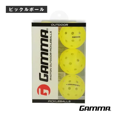フォトンアウトドアボール PHOTON OUTDOOR BALL 6P 6個入 1E805863 ガンマ ピックルボールボール