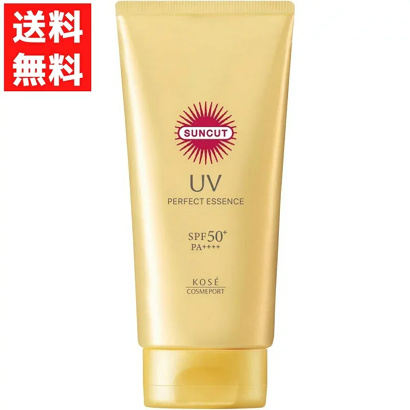 サンカットR パーフェクトUV エッセンス 顔 からだ用 化粧下地 日焼け止め 80g SPF50+ PA++++ 海 プール レジャー スポーツ