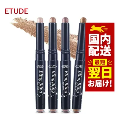เครื่องสำอางเกาหลีอายแชโดว์ ETUDE HOUSE ETUDE HOUSE อายแชโดว์ Bling Bling Glitter อายแชโดว์ทั้งหมด 6 สี Etude Eye Shadow Stick