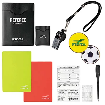 FINTA フィンタ サッカー フットサル レフェリー スターターセットB FT5990 レフリー 審判 レフリー用品 レフリー小物