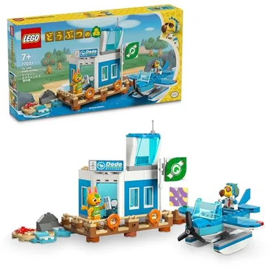 レゴ(LEGO) どうぶつの森 ドードー・エアラインズ で 空の旅 おもちゃ 玩具 誕生日 プレゼント ブロック 女の子 男の子 子供 7歳 8