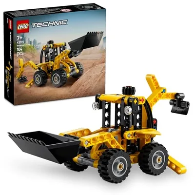レゴ (LEGO) テクニック バックホーローダー おもちゃ 玩具 誕生日 プレゼント ブロック 男の子 女の子 子供 7歳 8歳 9歳 小学生