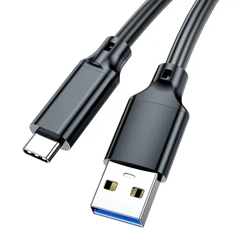 USB Type-C ケーブル 5M USB-A to USB-C ケーブル USB 3.2(Gen2) 10Gbps高速データ転送 QC3.0