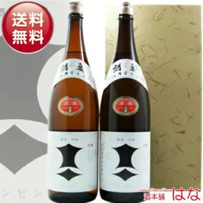【ギフト】【灘の銘酒】【進物用に】剣菱 上撰 1.8L×2本 箱入り 日本酒 お祝い 日本酒 1800ml 一升瓶 御中元 ギフト プレゼント Gift 贈答品 結婚祝い 内祝い お返し お供え 日本酒 ギフト 贈答品 夏ギフト お盆 お中元 贈り物