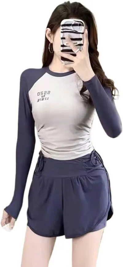 「25%OFFクーポン付き」水着 レディース ビキニ ハイウエスト 伸縮性 可愛い タンキニ フリル セパレート 2点セット ビーチウェア 肌守り おしゃれ オフショルダー セクシー プール 旅行 スイムウェア 体型カバー