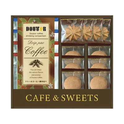 ドトールコーヒー&洋菓子セット LDF-BJ (個別送料込み価格) (-345-011R-) | 内祝い ギフト 出産内祝い 引き出物 結婚内祝い 快気祝い お返し 志