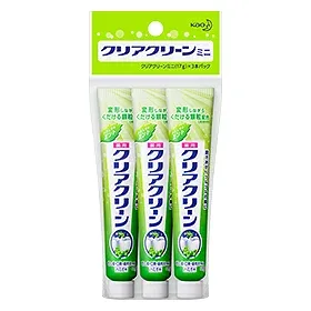花王 クリアクリーンクリアクリーン ナチュラルミント 17g ミニ 3本セット
