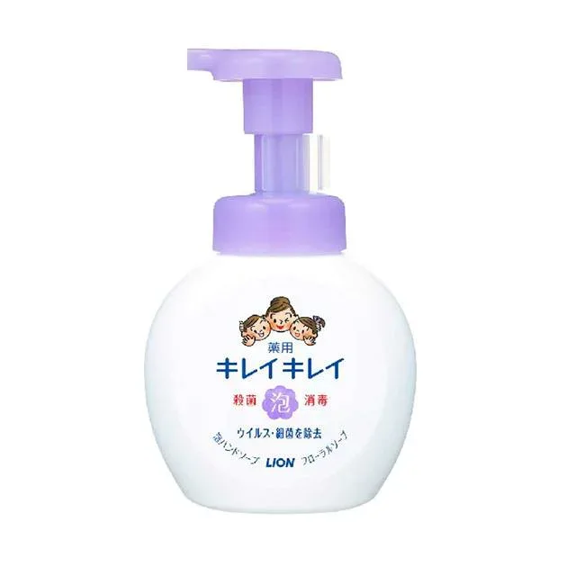 【ライオン】キレイキレイ 薬用泡ハンドソープ ポンプ250mlフローラルソープの香り(医薬部外品)