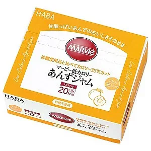 マービー 低カロリー あんずジャム(スティック)13g×35本入【株式会社ハーバー研究所】