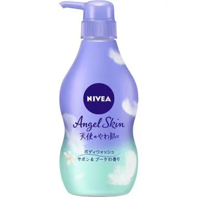 ニベア エンジェル ボディウォッシュ サボン ポンプ(480ml)(ニベア花王)
